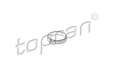 Хомут пыльника ШРУСа универсальный d=31mm TOPRAN / HANS PRIES 101 953