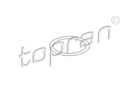 Кольцо ущільнююче, масляний радиатор TOPRAN / HANS PRIES 104526