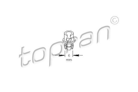 Кліпса TOPRAN / HANS PRIES 109034