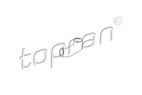 Шланг радіатора (система охолодження) TOPRAN / HANS PRIES 205720 (фото 1)