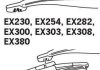 Щетка стеклоочистителя каркасная задняя 300mm (12\\) ExactFit Rear MINI (R50, R53) (EX303B) Trico EX303 (фото 3)