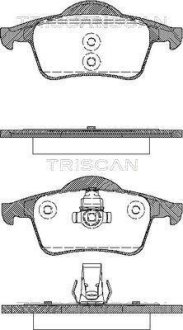 Колодки гальмівні дискові TRISCAN 8110 27004