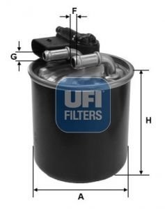 Фільтр паливний UFI 2414800