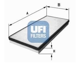 Фільтр, повітря у внутрішній простір UFI 53.012.00 (фото 1)