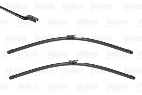 Щiтки склоочисника SILENCIO WIPER AQUA 480+650 з обігрівом VOLVO XC60 \\17>> Valeo 572308 (фото 1)