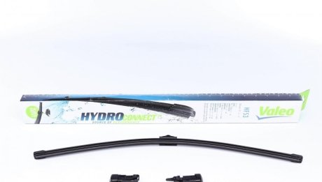 Безкаркасна щітка склоочисника HydroConnect Front 530мм Valeo 578507 (фото 1)
