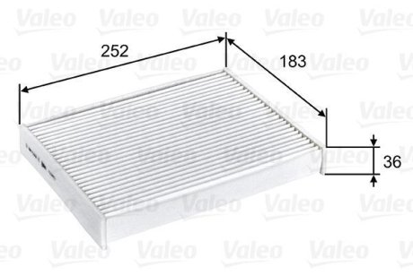 Фільтр салону Valeo 715803