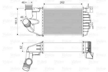 Радиатор Valeo 818556