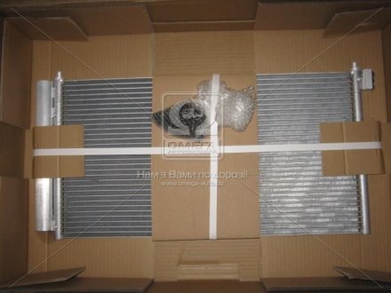 Радиатор кондиціонера FIAT DOBLO (119, 223) (01-) 1.9 JTD (вир-во) Van Wezel 17005289 (фото 1)