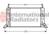 Радиатор охолодження FORD ESCORT / ORION(86-) (вир-во) Van Wezel 18002078 (фото 2)
