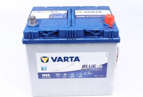Стартерна батарея (акумулятор) VARTA 565501065D842 (фото 1)