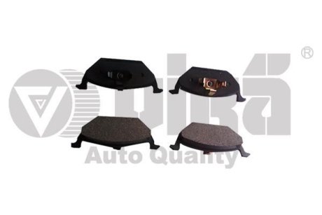 Колодки тормозные передні Skoda Fabia (00-10)/VW Polo (02-10)/Seat Cordoba (03-09),Ibiza (02-10) Vika 66980007001