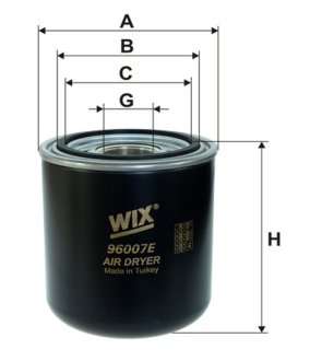 Картридж влагоотделителя DAF (TRUCK) (WIX-Filtron) WIX FILTERS 96007E