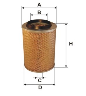 Фільтр повітряний MB /AM407 (вир-во WIX-FILTERS) WIX FILTERS WA6071