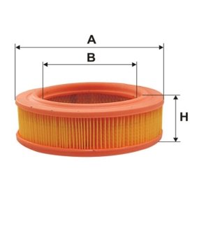 Фільтр повітряний /AR219 (вир-во WIX-FILTERS) WIX FILTERS WA6401