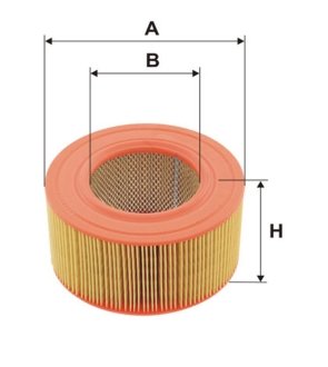 Фільтр повітряний /AR266 (вир-во WIX-FILTERS) WIX FILTERS WA6446