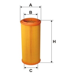 Фільтр повітряний FIAT /AR234/3 (вир-во -FILTERS UA) WIX FILTERS WA6732 (фото 1)