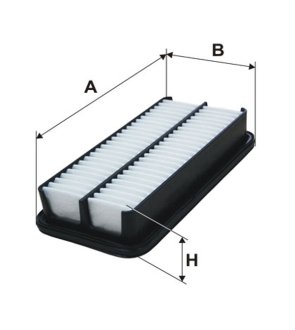 Фiльтр повiтряний WIX FILTERS WA9574