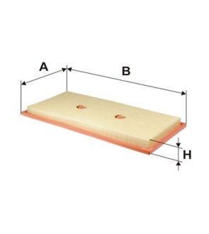 ФІЛЬТР повітря WIX FILTERS WA9784