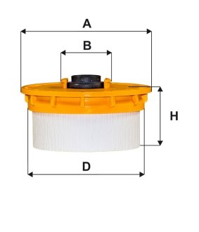 Фільтр паливний TOYOTA LC 4.5 D 08- (вир-во -FILTERS) WIX FILTERS WF8503 (фото 1)