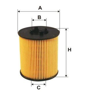 Фільтр масляний двигуна OPEL ASTRA /OE648/2 (вир-во WIX-FILTERS) WIX FILTERS WL7241