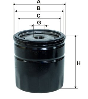 Фільтр оливи WIX FILTERS WL7246