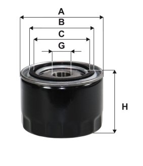 Фільтр оливний WIX FILTERS WL7443