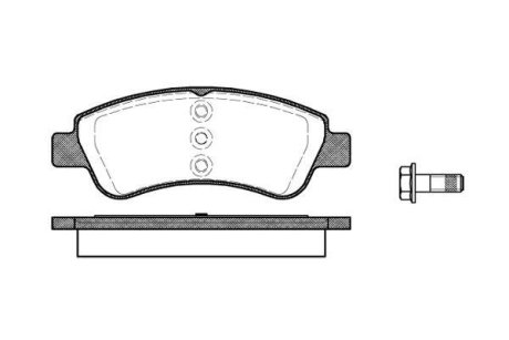 Колодки тормозные WOKING P940320