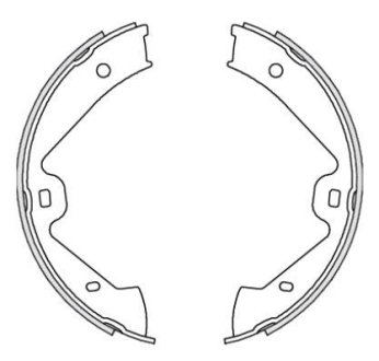 Колодки стояночного тормоза (Remsa) Porsche Cayenne 10>, VW Touareg II WOKING Z4675.00