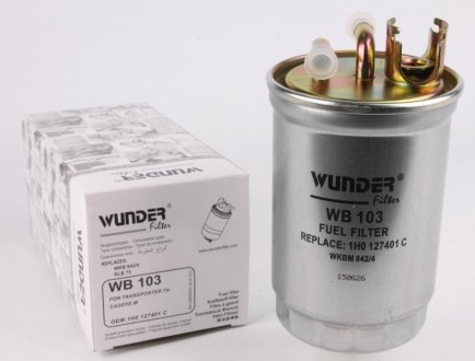 Фильтр топливный VW T4 1.9-2.5TDI WUNDER FILTER WB103