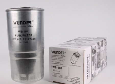 Фильтр топливный VW/Audi 1.6/1.9D/TD WUNDER FILTER WB-104