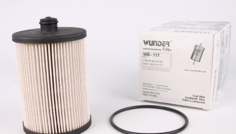 Фильтр топливный VW LT 2.8 TDI (116kw) WUNDER FILTER WB-117 (фото 1)
