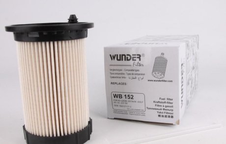 Фильтр топливный VW Golf VII 1.6/2.0TDI 12- WUNDER FILTER WB-152 (фото 1)