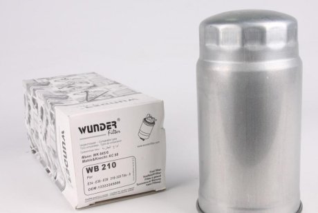 Фильтр топливный BMW 740D 99- WUNDER FILTER WB210 (фото 1)
