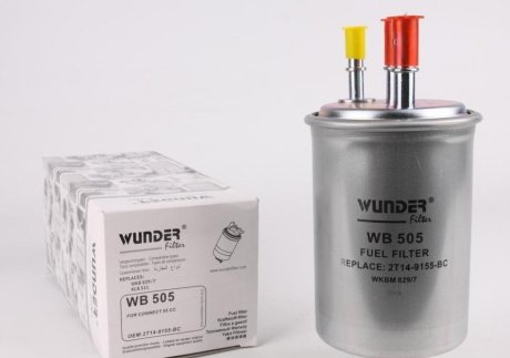 Фильтр топливный ford connect 1.8di (90ps) WUNDER FILTER WB-505