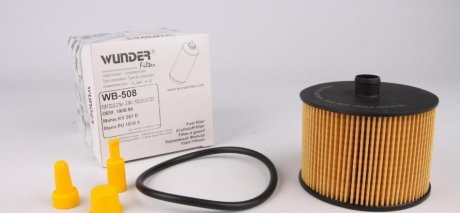 Фильтр топливный Fiat Scudo/Citroen Jumpy/Peugeot Expert 2.0JTD/HDI 07- WUNDER FILTER WB-508 (фото 1)