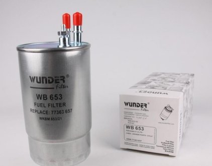 Фільтр паливний WUNDER FILTER WB653 (фото 1)
