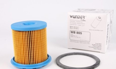 Фильтр топливный Renault Kangoo 1.9D WUNDER FILTER WB-805