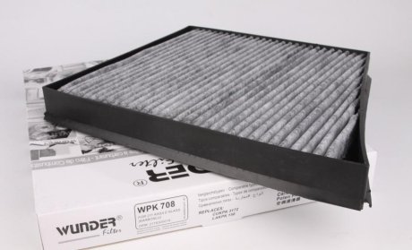 Фильтр салона MB E-class (W211) (угольный) WUNDER FILTER WPK-708/1