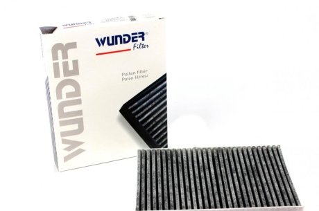 Фильтр салона RENAULT SCENIC/GRAND 1.2-2.0D 02.09- /угольн./ WUNDER FILTER WPK-814 (фото 1)