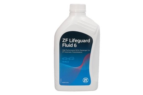 Олива трансмісійна ATF LifeGuardFluid 6, 1л. ZF S671090255