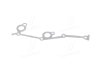 Прокладка кришки ланцюга 406 ліва (вир-во) ЗМЗ 406.1002067 (фото 1)